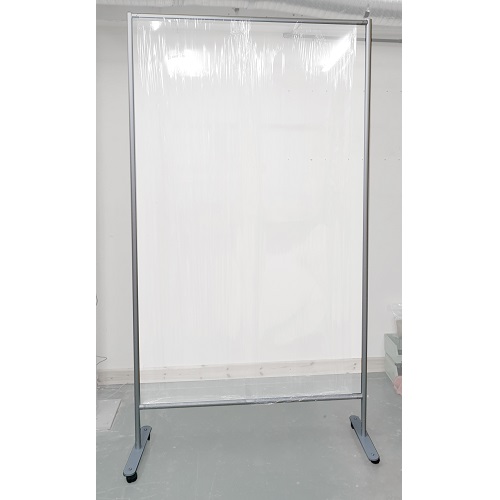 BF2: Floor standing support frames for cling film screens